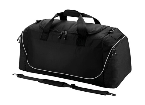 Quadra Jumbo Kit Bag, Black/Light Grey, One Size bedrucken, Art.-Nr. 628301550