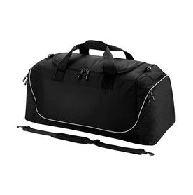 Quadra Jumbo Kit Bag, Black/Light Grey, One Size bedrucken, Art.-Nr. 628301550