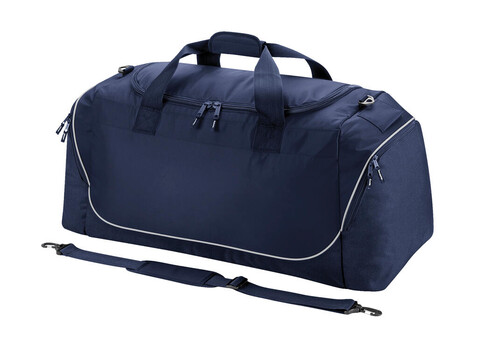 Quadra Jumbo Kit Bag, French Navy/Light Grey, One Size bedrucken, Art.-Nr. 628302520