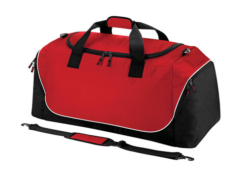 Quadra Jumbo Kit Bag, Classic Red/Black/White, One Size bedrucken, Art.-Nr. 628304850