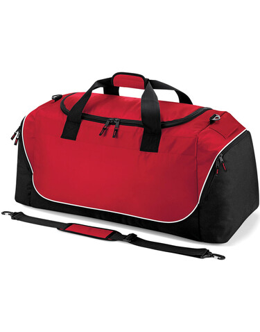 Quadra Jumbo Kit Bag, Black/Light Grey, One Size bedrucken, Art.-Nr. 628301550