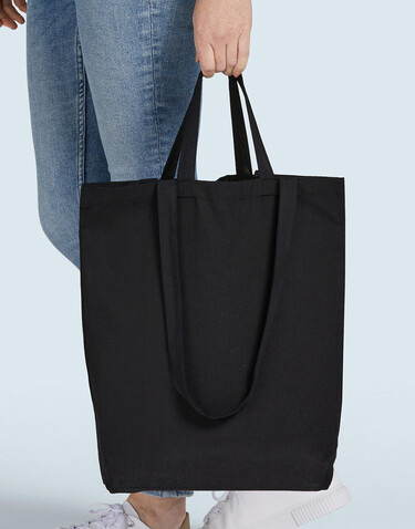 SG ACCESSORIES - BAGS Double Handle Gusset Bag, Natural, One Size bedrucken, Art.-Nr. 629570080