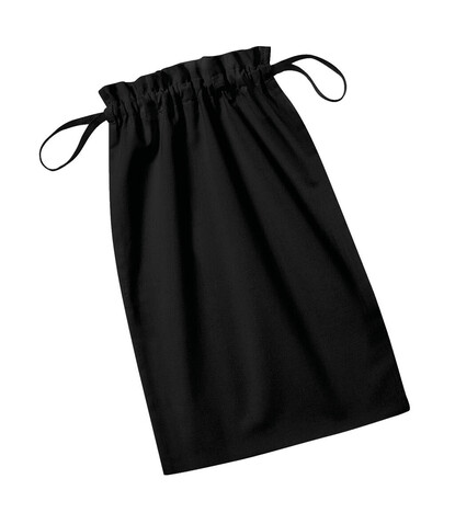 Westford Mill Organic Cotton Drawcord Bag, Black, M bedrucken, Art.-Nr. 632281012 Westford Mill Organic Cotton Drawcord Bag, Black, M bedrucken, Art.-Nr. 632281012