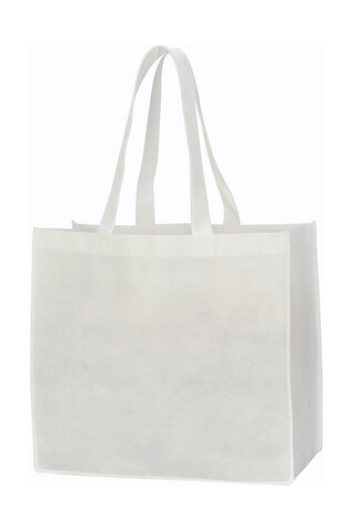 Shugon Lyon Non-Woven Shopper, White, One Size bedrucken, Art.-Nr. 632380000