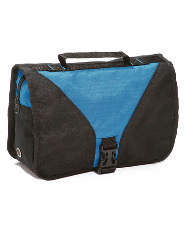 Shugon Bristol Toiletry Bag, Dark Grey/Black, One Size bedrucken, Art.-Nr. 633381420