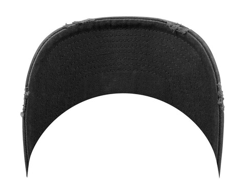 Flexfit Low Profile Destroyed Cap, Black, One Size bedrucken, Art.-Nr. 633681010