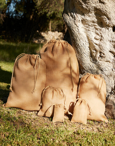 Westford Mill Jute Stuff Bag, Natural, M bedrucken, Art.-Nr. 634280084 Westford Mill Jute Stuff Bag, Natural, M bedrucken, Art.-Nr. 634280084