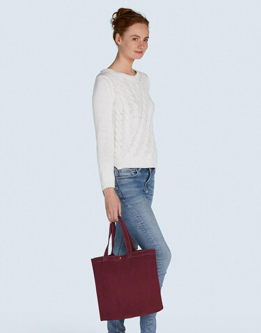SG ACCESSORIES - BAGS Large Canvas Shopper, Pepper, One Size bedrucken, Art.-Nr. 636571120