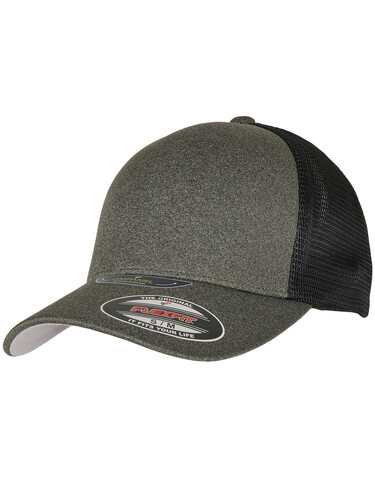 Flexfit Flexfit Unipanel™ Cap, Dark Grey/Black, S/M bedrucken, Art.-Nr. 636681781