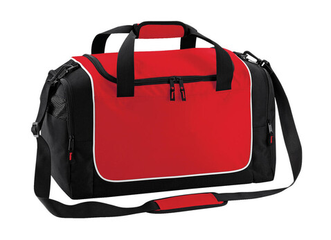 Quadra Locker Bag, Classic Red/Black/White, One Size bedrucken, Art.-Nr. 637304860
