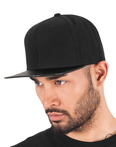 Flexfit Carbon Snapback, Black/Carbon, One Size bedrucken, Art.-Nr. 637681440