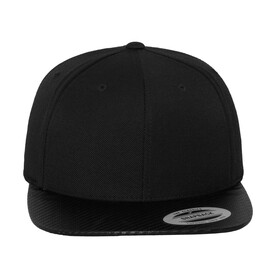 Flexfit Carbon Snapback, Black/Carbon, One Size bedrucken, Art.-Nr. 637681440