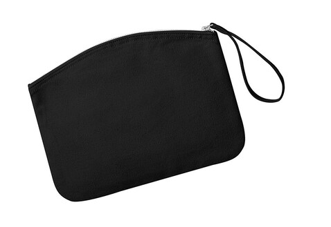 Westford Mill EarthAware™ Organic Spring Wristlet, Black, L bedrucken, Art.-Nr. 638281013