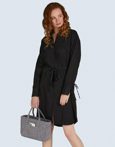 SG ACCESSORIES - BAGS Pocket Felt Shopper, Charcoal Melange, One Size bedrucken, Art.-Nr. 641571300
