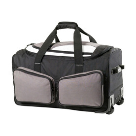 Shugon Detroit Trolley Holdall, Grey/Black, One Size bedrucken, Art.-Nr. 642381480 Shugon Detroit Trolley Holdall, Grey/Black, One Size bedrucken, Art.-Nr. 642381480