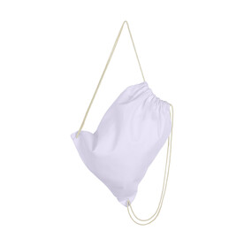 SG ACCESSORIES - BAGS Baby Canvas Cotton Drawstring Backpack, Snowwhite, One Size bedrucken, Art.-Nr. 642570000