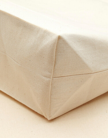 SG ACCESSORIES - BAGS Baby Canvas Cotton Bag LH with Gusset, Natural, One Size bedrucken, Art.-Nr. 643570080