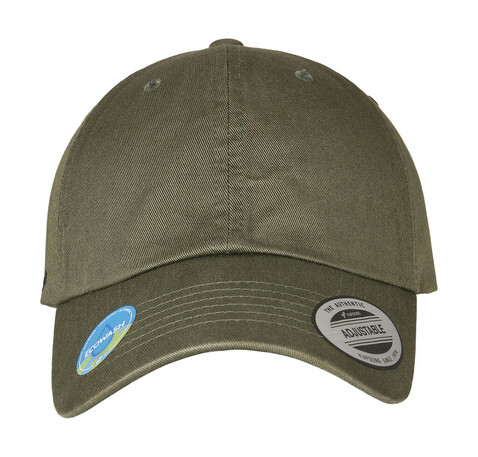 Flexfit Ecowash Dad Cap, Olive Night, One Size bedrucken, Art.-Nr. 643685330