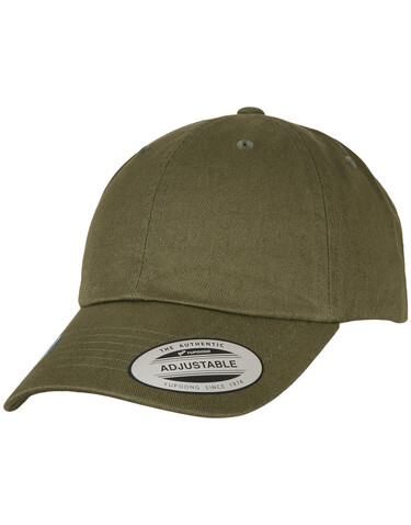 Flexfit Ecowash Dad Cap, Olive Night, One Size bedrucken, Art.-Nr. 643685330