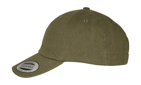 Flexfit Ecowash Dad Cap, Olive Night, One Size bedrucken, Art.-Nr. 643685330