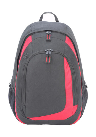 Shugon Geneva Backpack, Black/Red, One Size bedrucken, Art.-Nr. 645381540