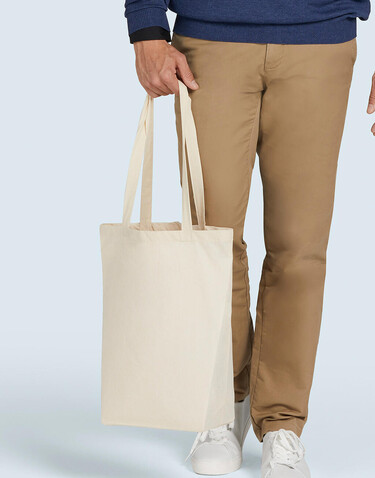 SG ACCESSORIES - BAGS Cotton Bag LH with Gusset, Natural, One Size bedrucken, Art.-Nr. 645570080 SG ACCESSORIES - BAGS Cotton Bag LH with Gusset, Natural, One Size bedrucken, Art.-Nr. 645570080