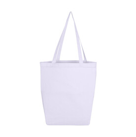 SG ACCESSORIES - BAGS Cotton Bag LH with Gusset, Snowwhite, One Size bedrucken, Art.-Nr. 645570000