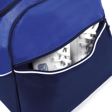 Quadra Teamwear Holdall, Navy/Putty, One Size bedrucken, Art.-Nr. 647302000