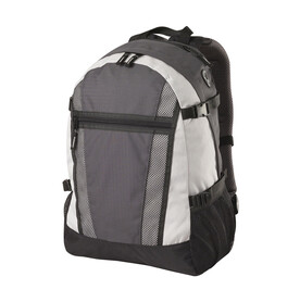 Shugon Indiana Student/ Sports Backpack, Dark Grey/Off White, One Size bedrucken, Art.-Nr. 650381530