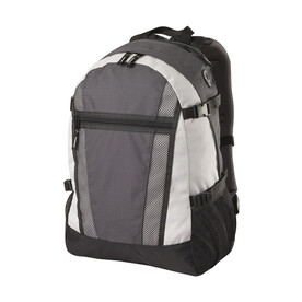 Shugon Indiana Student/ Sports Backpack, Dark Grey/Off White, One Size bedrucken, Art.-Nr. 650381530 Shugon Indiana Student/ Sports Backpack, Dark Grey/Off White, One Size bedrucken, Art.-Nr. 650381530