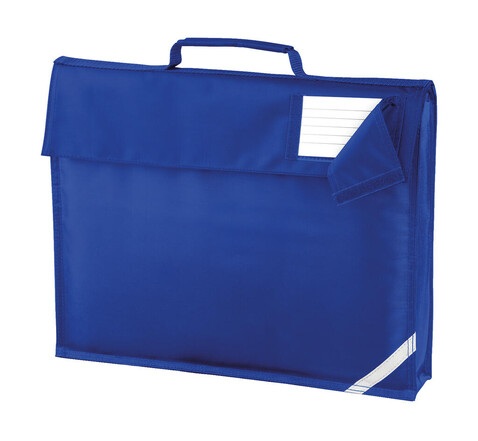 Quadra Junior Book Bag, Navy, One Size bedrucken, Art.-Nr. 651302000
