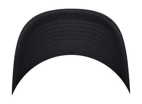 Flexfit Foam Trucker Cap Curved Visor, Black/White/Black, One Size bedrucken, Art.-Nr. 651681800
