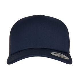Flexfit Classic Curved Visor Foam Trucker Cap, Navy, One Size bedrucken, Art.-Nr. 654682000
