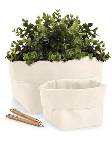 Westford Mill Reversible Canvas Organiser, Natural, M bedrucken, Art.-Nr. 656280084