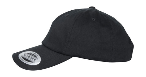 Flexfit Low Profile Organic Cotton Cap, Dark Navy, One Size bedrucken, Art.-Nr. 656682040