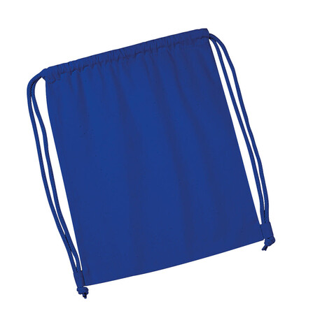 Westford Mill Organic Premium Cotton Gymsac, French Navy, One Size bedrucken, Art.-Nr. 661282010