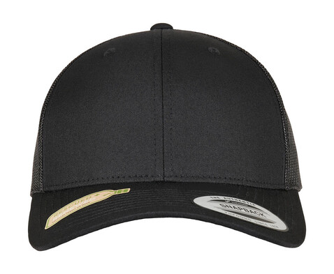 Flexfit Trucker Recycled Polyester Fabric Cap, Black, One Size bedrucken, Art.-Nr. 662681010 Flexfit Trucker Recycled Polyester Fabric Cap, Black, One Size bedrucken, Art.-Nr. 662681010
