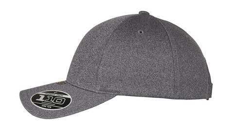 Flexfit 110 Melange Unipanel, Dark Grey, One Size bedrucken, Art.-Nr. 667681280