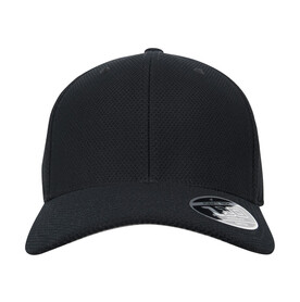 Flexfit 110 Hybrid Cap, Black, One Size bedrucken, Art.-Nr. 669681010