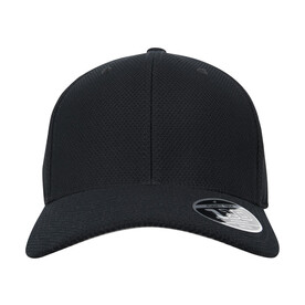 Flexfit 110 Hybrid Cap, Black, One Size bedrucken, Art.-Nr. 669681010