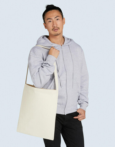 SG ACCESSORIES - BAGS Cotton Tote Single Handle, Natural, One Size bedrucken, Art.-Nr. 670570080