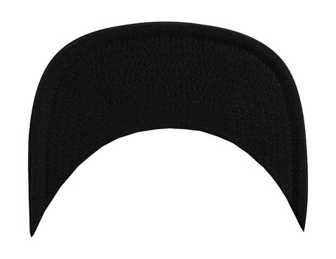 Flexfit Stripes Melange Crown Snapback, Black/Grey, One Size bedrucken, Art.-Nr. 670681600