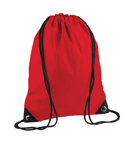 Bag Base Premium Gymsac, Classic Red, One Size bedrucken, Art.-Nr. 671294010 Bag Base Premium Gymsac, Classic Red, One Size bedrucken, Art.-Nr. 671294010