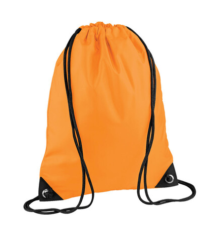 Bag Base Premium Gymsac, Fluorescent Orange, One Size bedrucken, Art.-Nr. 671294050