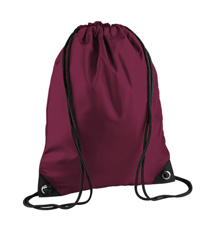 Bag Base Premium Gymsac, Burgundy, One Size bedrucken, Art.-Nr. 671294480