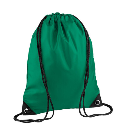 Bag Base Premium Gymsac, Kelly Green, One Size bedrucken, Art.-Nr. 671295180