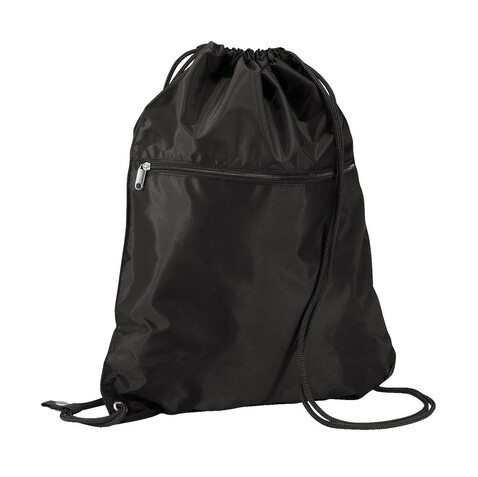 Quadra Premium Gymsac, Black, One Size bedrucken, Art.-Nr. 671301010