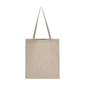 SG ACCESSORIES - BAGS Recycled Cotton/Polyester Tote LH, Natural Heather, One Size bedrucken, Art.-Nr. 671570140