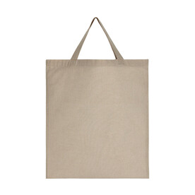 SG ACCESSORIES - BAGS Recycled Cotton/Polyester Tote SH, Natural Heather, One Size bedrucken, Art.-Nr. 672570140