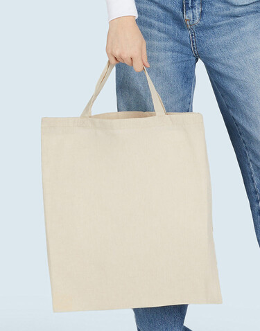 SG ACCESSORIES - BAGS Recycled Cotton/Polyester Tote SH, Natural Heather, One Size bedrucken, Art.-Nr. 672570140 SG ACCESSORIES - BAGS Recycled Cotton/Polyester Tote SH, Natural Heather, One Size bedrucken, Art.-Nr. 672570140
